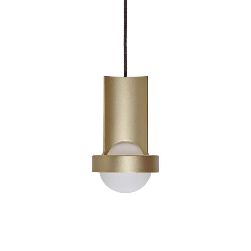 Loop Single Pendant w/ Sphere III Bulb - Tala - Dark Grey - HORNE