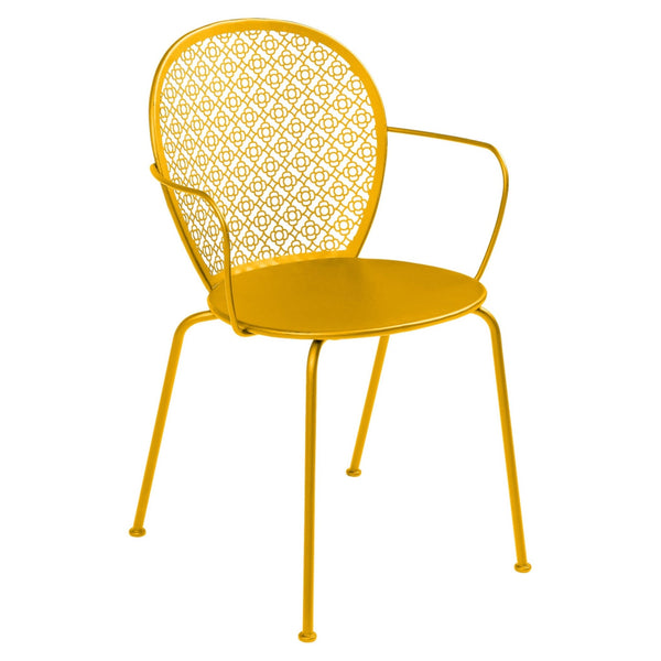 Lorette Armchair - Set of 2 - Fermob - Outdoor Furniture - Honey Textured - HORNE
