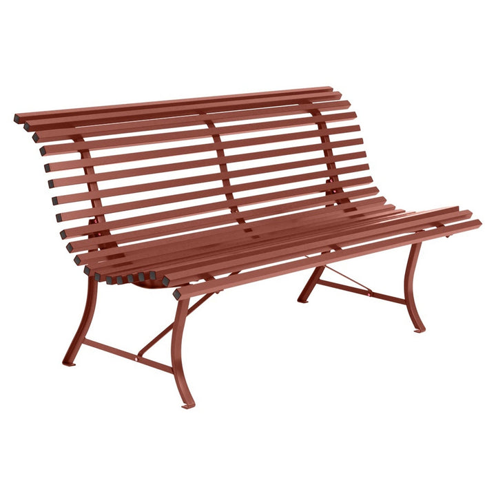 Louisiane 60" Bench - Fermob - Outdoor Furniture - Red Ochre - HORNE