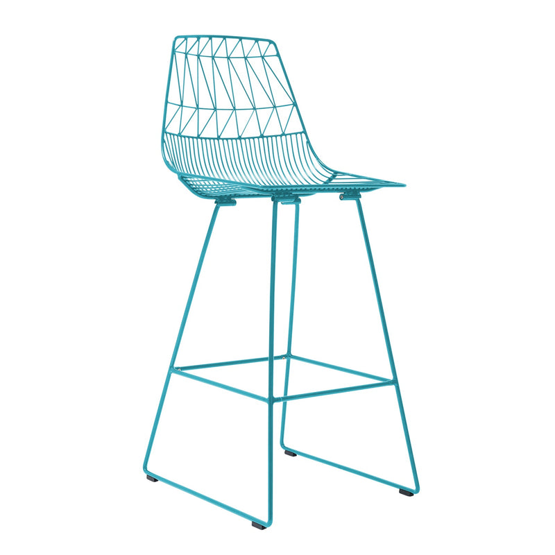 Lucy Bar Stool - Set of 2 - Bend Goods - Outdoor Furniture - Black - HORNE