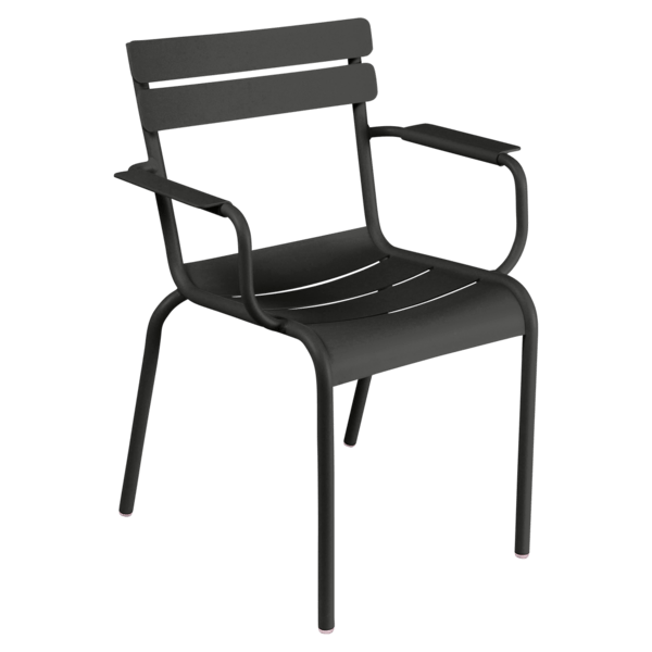 Luxembourg Arm Chair - Set of 4 - Fermob - Outdoor Furniture - Acapulco Blue - HORNE
