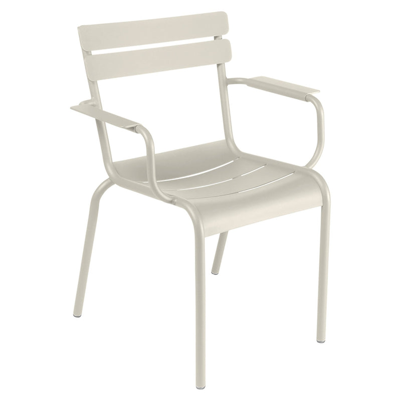 Luxembourg Arm Chair - Set of 4 - Fermob - Outdoor Furniture - Acapulco Blue - HORNE