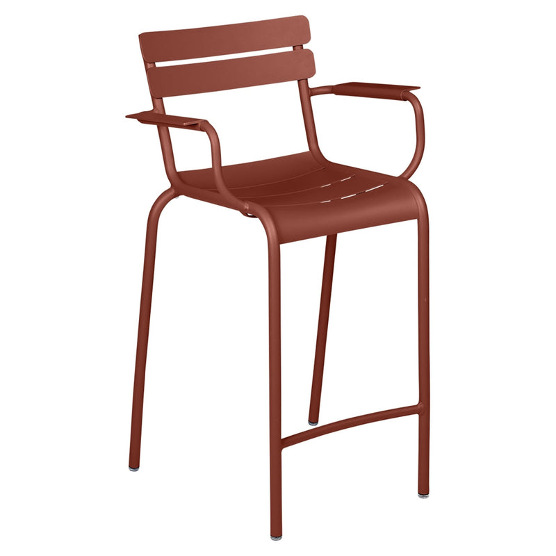 Luxembourg High Armchair - Set of 2 - Fermob - Outdoor Furniture - Acapulco Blue - HORNE