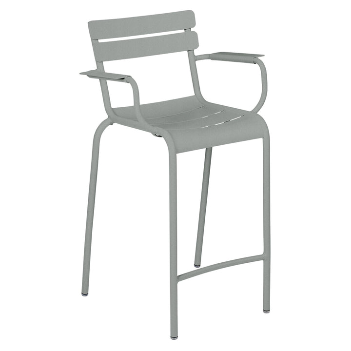 Luxembourg High Armchair - Set of 2 - Fermob - Outdoor Furniture - Lapilli Grey - HORNE