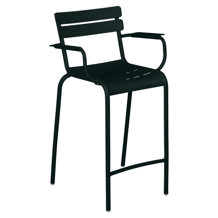 Luxembourg High Armchair - Set of 2 - Fermob - Outdoor Furniture - Liquorice - HORNE