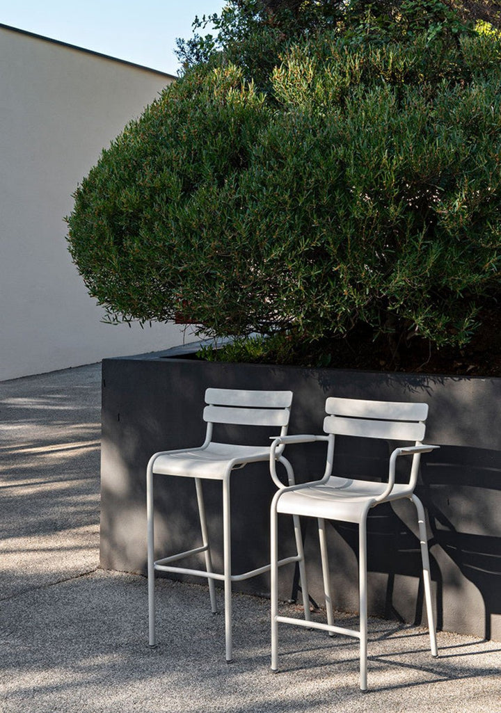 Luxembourg High Armchair - Set of 2 - Fermob - Outdoor Furniture - Lapilli Grey - HORNE
