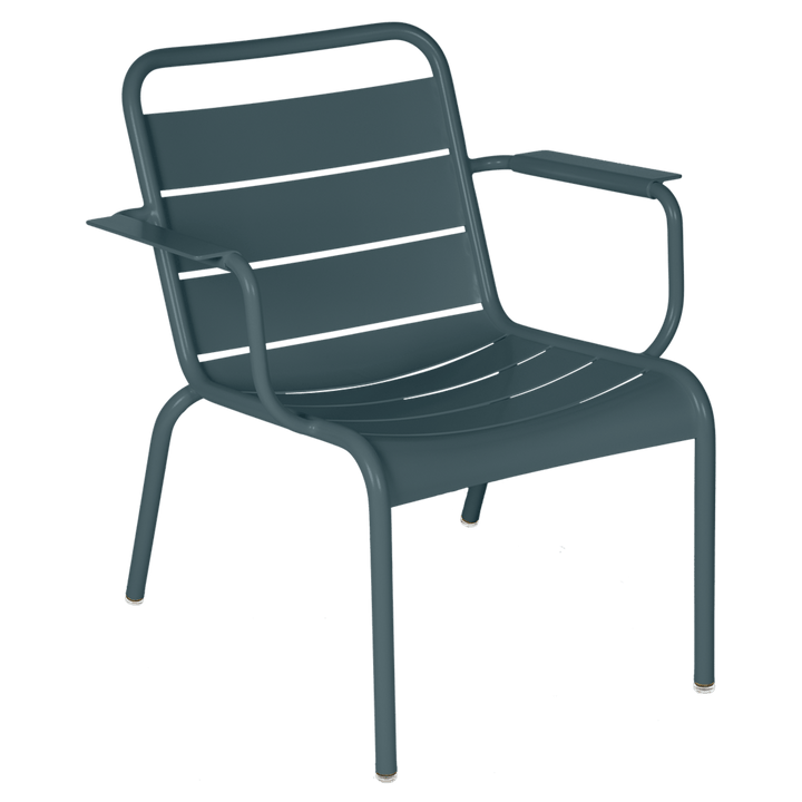 Luxembourg Lounge Armchair - Set of 2 - Fermob - Outdoor Furniture - Storm Grey - HORNE