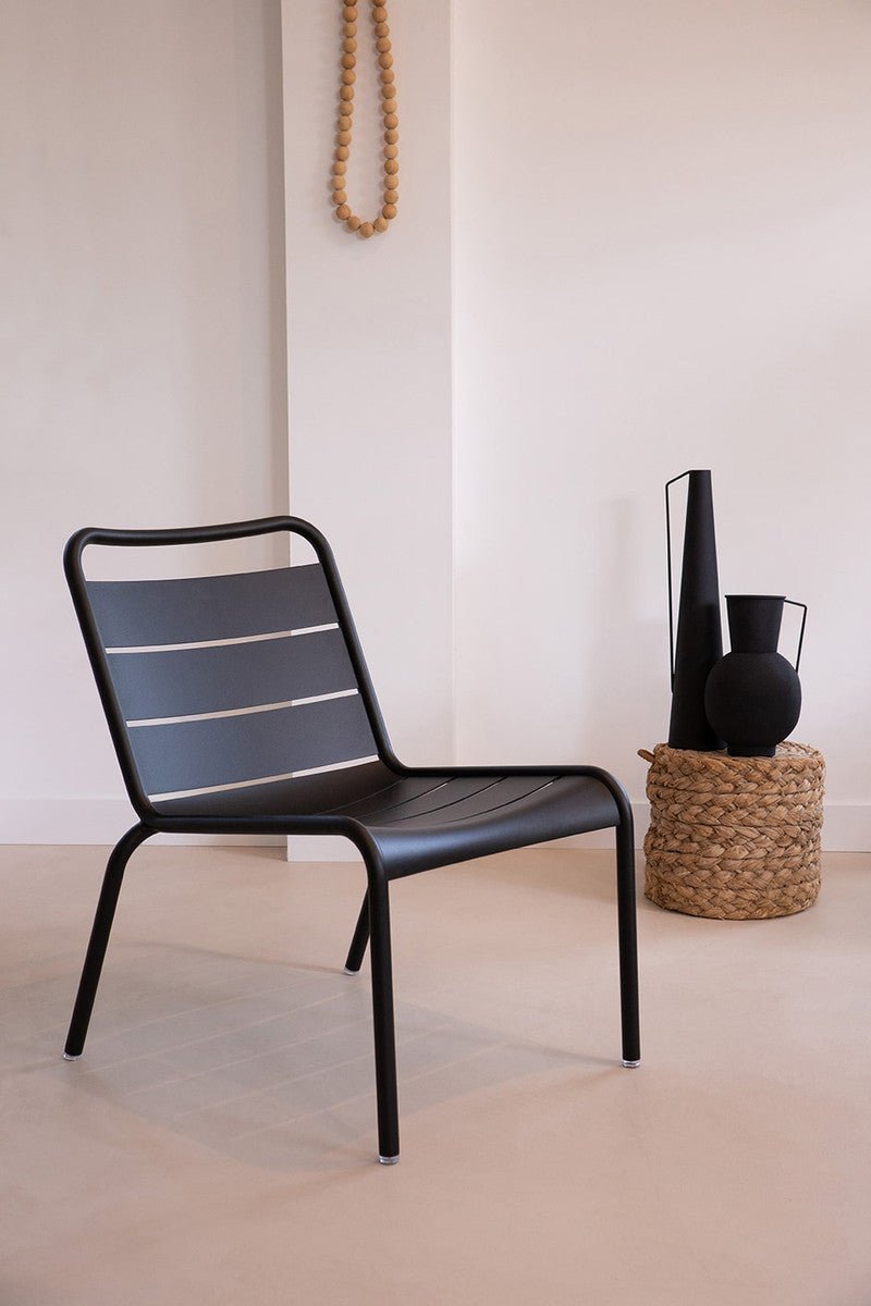 Luxembourg Lounge Chair - Set of 2 - Fermob - Outdoor Furniture - Black Cherry - HORNE
