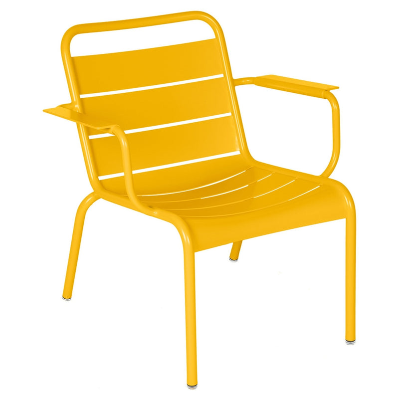 Luxembourg Low Armchair - Set of 2 - Fermob - Outdoor Furniture - Acapulco Blue - HORNE