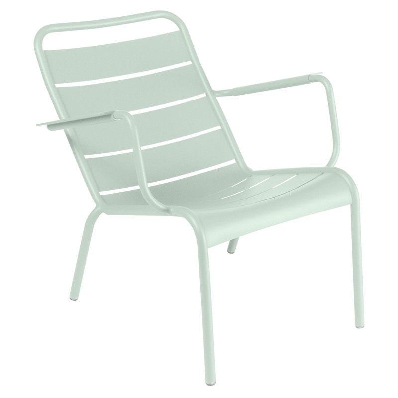 Luxembourg Low Armchair - Set of 2 - Fermob - Outdoor Furniture - Acapulco Blue - HORNE