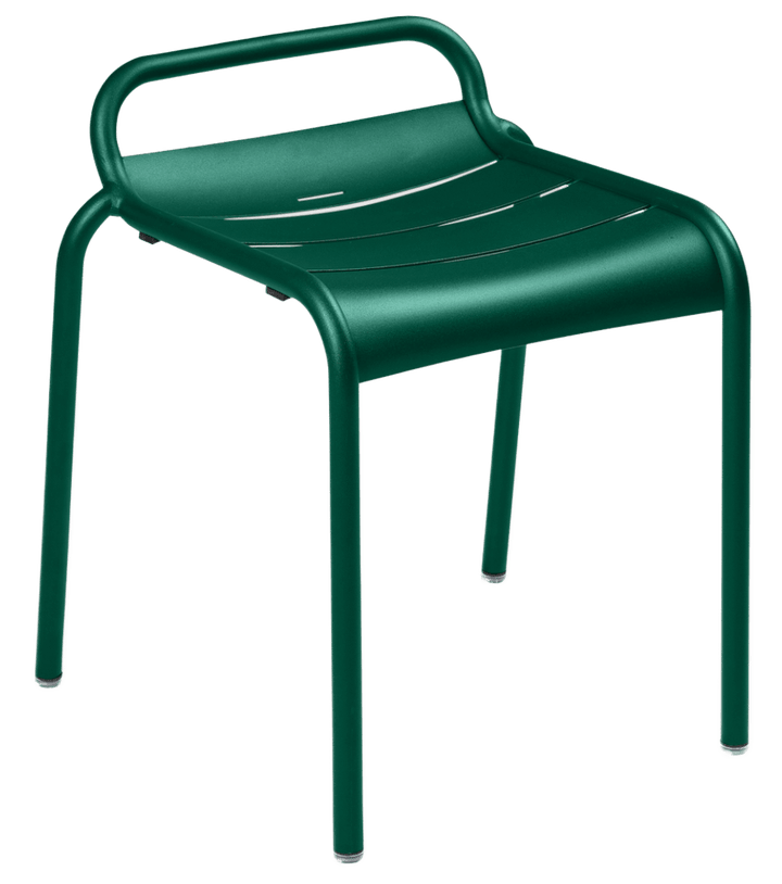 Luxembourg Stool 19" - Set of 2 - Fermob - Outdoor Furniture - Cedar Green - HORNE
