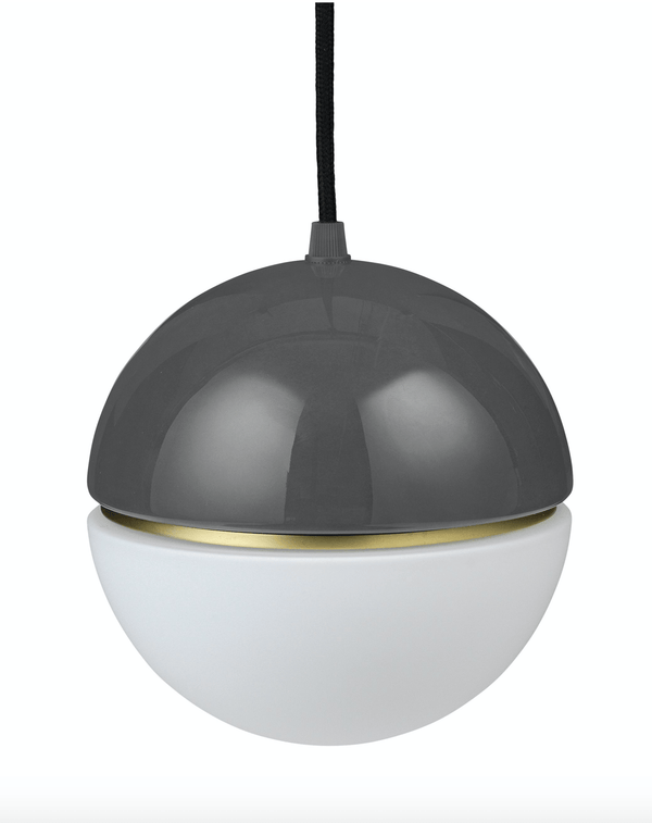Opal Glass Macaroon Pendant Lamp by Lucie Kaas
