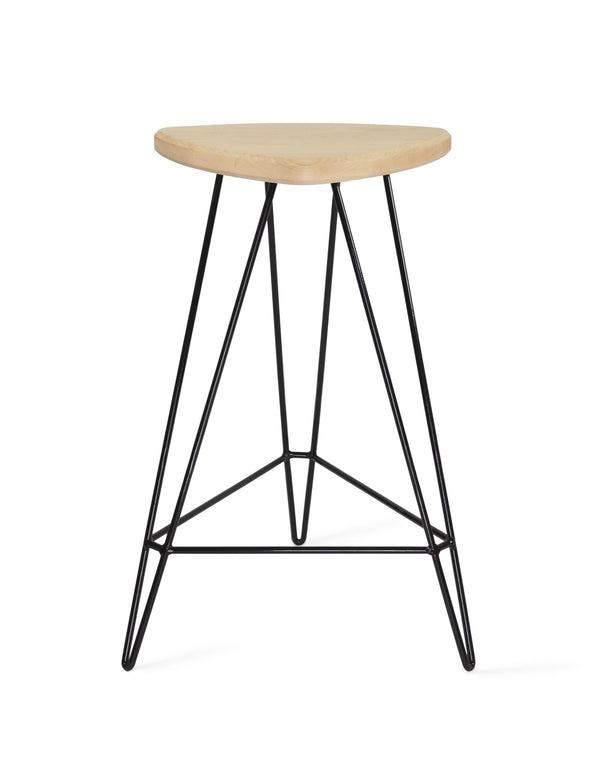 Madison Counter Stool - Tronk - Stools + Benches + Ottomans - Maple - Black - HORNE