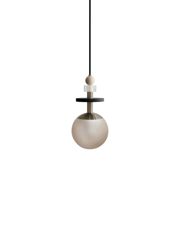 Maru Pendant - Antique Brass - Ladies & Gentlemen - Pendants - 6" - Short - Bronze Translucent - HORNE