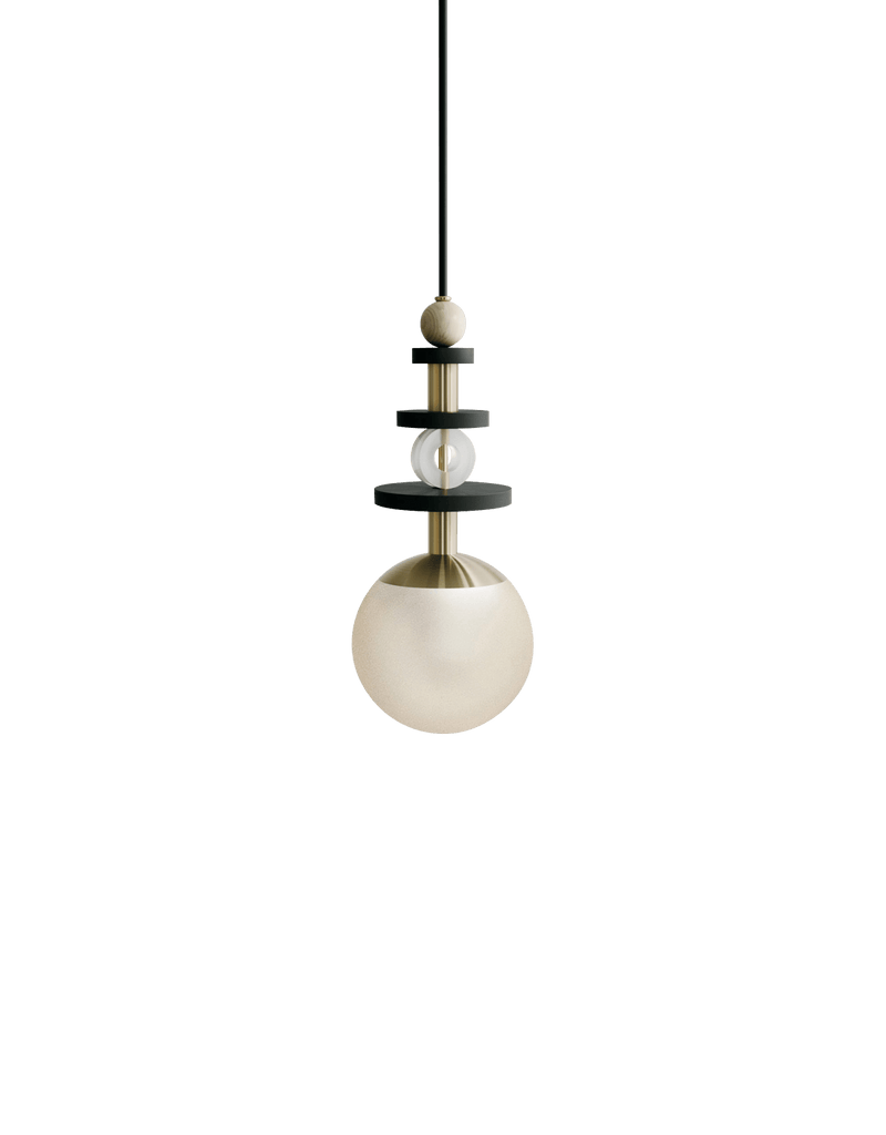 Maru Pendant - Brass - Ladies & Gentlemen - Pendants - 6