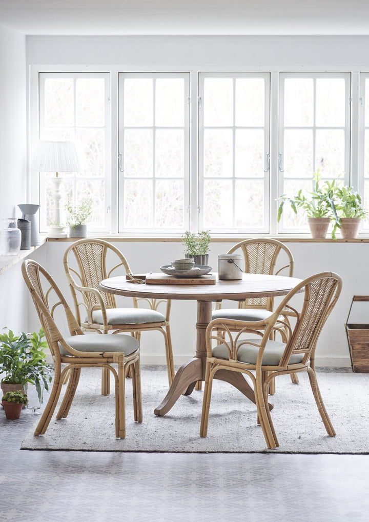 Michel Teak Round Table - Sika Design - Tables + Desks - Large - 47" - HORNE