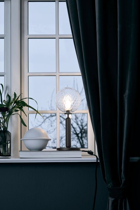 Miira Table Lamp - Nuura - Table + Task - Rock Grey/Optic Clear - HORNE