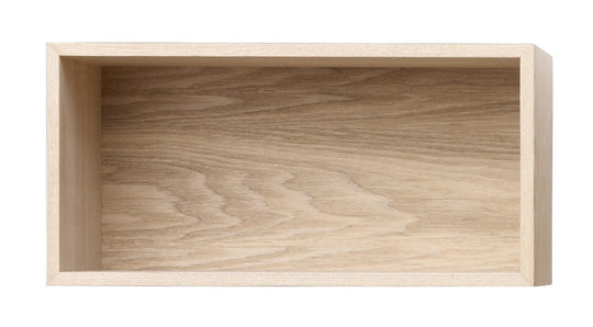 Mini Stacked Storage System - Muuto - Shelving - Small - Oak - HORNE