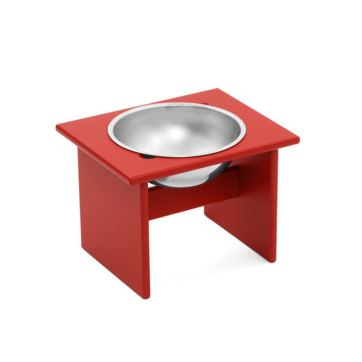 Minimalist Single Dog Bowl - Medium - Loll Designs - Outdoor Accessories - Apple Red - HORNE