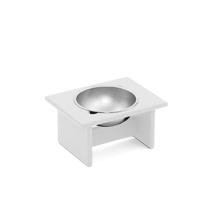 Minimalist Single Dog Bowl - Small - Loll Designs - Outdoor Accessories - Cloud White - HORNE