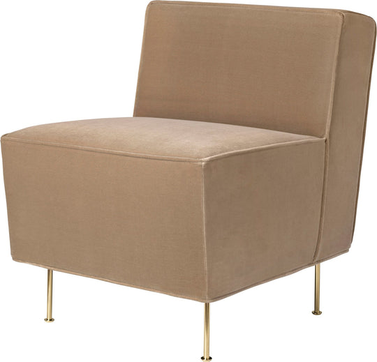 Modern Line Dining Lounge Chair - Gubi - Chairs - Black Matte - Gabriel Tempt - 60152 - HORNE