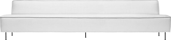 Modern Line Sofa - 118.1"W - Gubi - Sofas - Black Matte - Gabriel Tempt - 60152 - HORNE