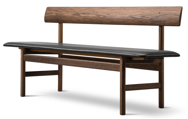 Mogensen Bench - Smoked Oak - Fredericia - Stools + Benches + Ottomans - HORNE