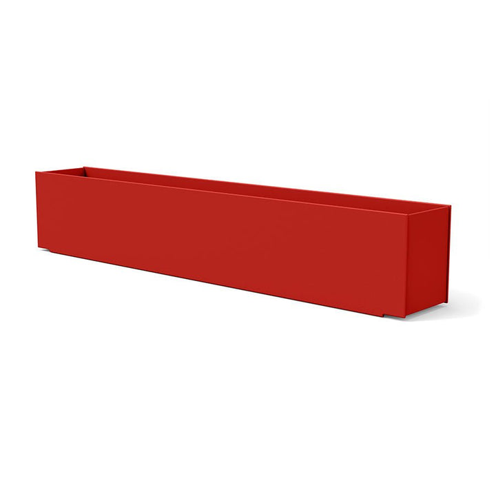 Mondo Seven 80 Gallon Planter - Loll Designs - Outdoor Accessories - Apple Red - HORNE
