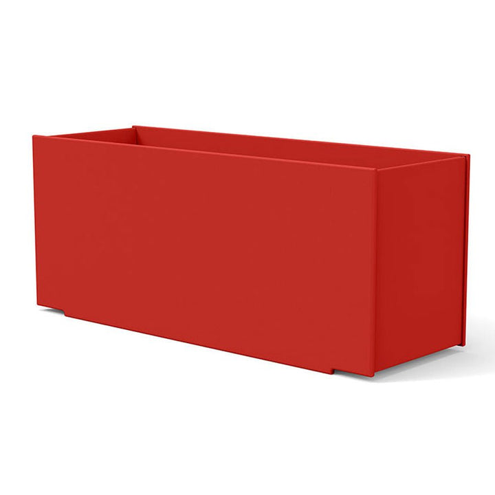 Mondo Triple 40 Gallon Planter - Loll Designs - Outdoor Accessories - Apple Red - HORNE