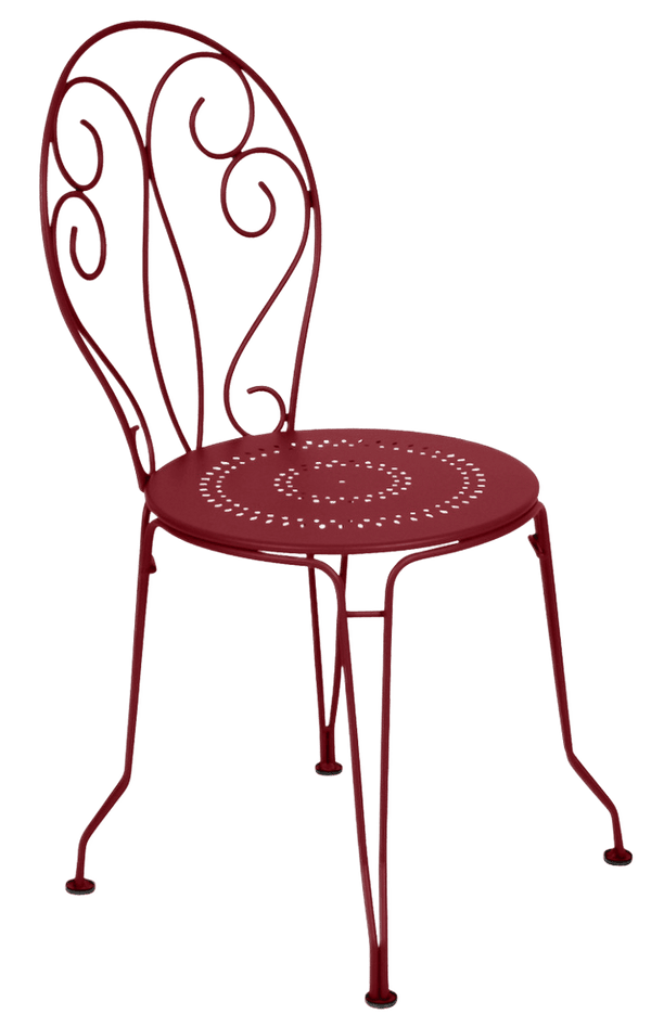 Montmartre Chair - Set of 2 - Fermob - Outdoor Furniture - Chili Red - HORNE