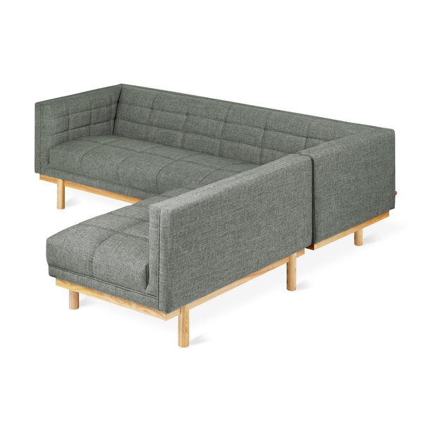 Mulholland Bi - Sectional - Gus* Modern - Sofas - Caledon Cinder - HORNE