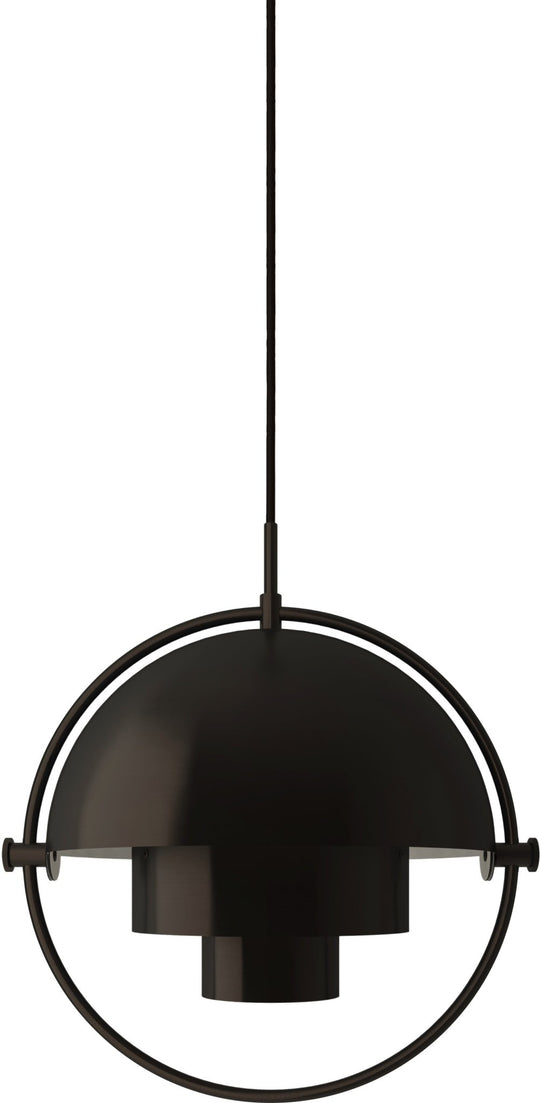 Multi - Lite Pendant - Black Brass - Gubi - Pendants - HORNE