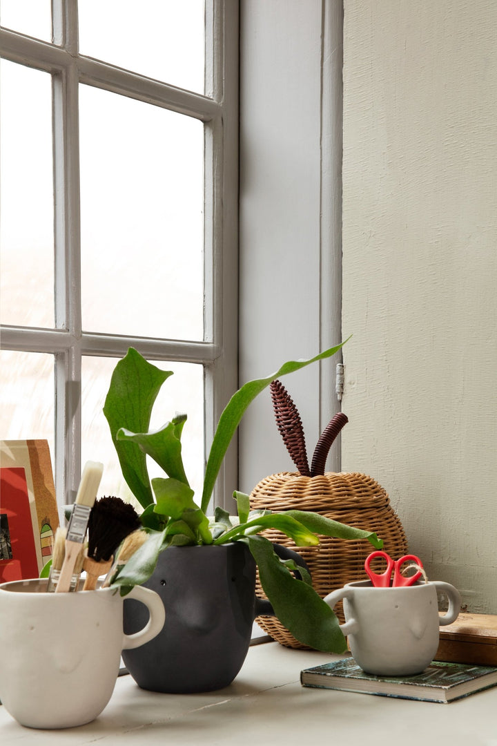 Mus Plant Pot - Ferm Living - Pots & Planters - Sand - Extra Large - HORNE