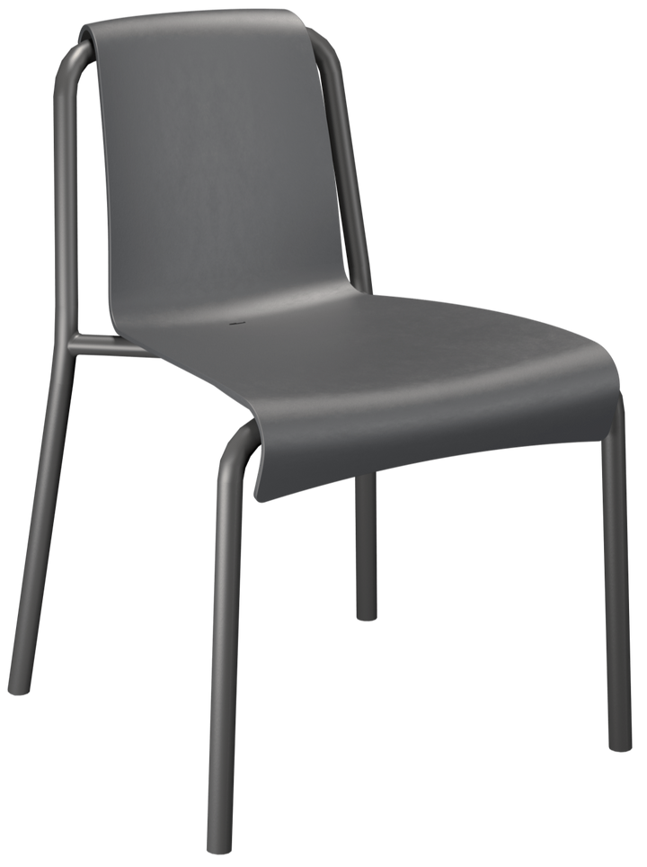 NAMI Outdoor Dining Chair - No Armrests - HOUE - Outdoor Furniture - Dark Grey - HORNE
