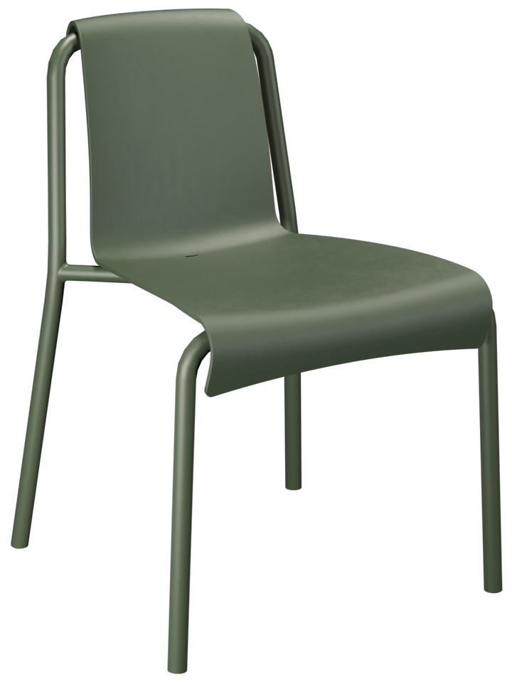NAMI Outdoor Dining Chair - No Armrests - HOUE - Outdoor Furniture - Olive Green - HORNE