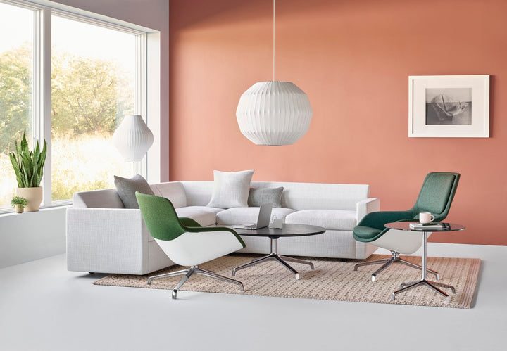 Nelson® Bubble Pendant - Angled Sphere - Herman Miller® - Pendants - Small - 10' - HORNE