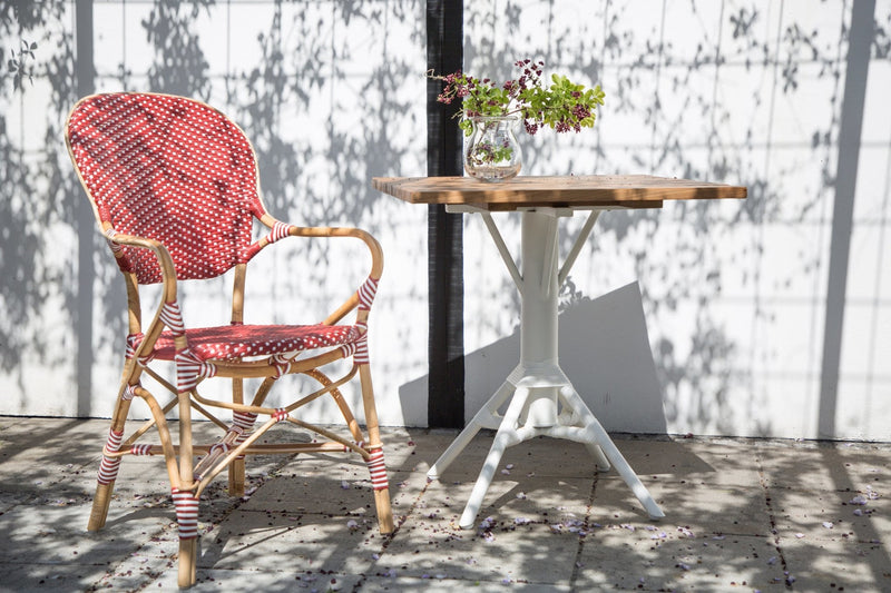 Nicole Cafe Table - Exterior - Sika Design - Outdoor Furniture - Black - Round(Ø80) - HORNE