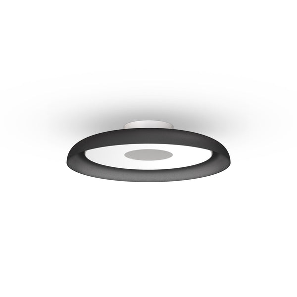 Nivél Flush 15 Wall/Ceiling Lamp - Pablo Designs - Wall Sconces - Black - HORNE