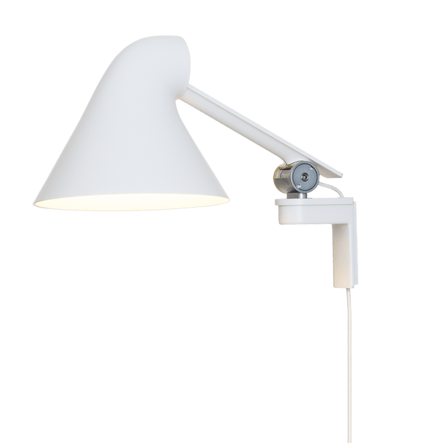 NJP Wall Lamp - Louis Poulsen - Wall Sconces - White - Short Arm - 2700K - HORNE