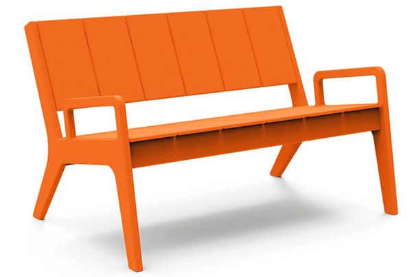 No. 9 Outdoor Sofa - Loll Designs - Outdoor Furniture - Sunset Orange - HORNE