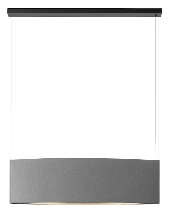 Noren S/123 LED Dimmable Pendant - Bover - Pendants - Direct Light Only - Light Grey - HORNE