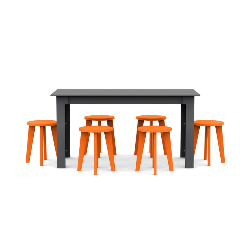 Norm Dining Stool - Loll Designs - Outdoor Furniture - Black - HORNE