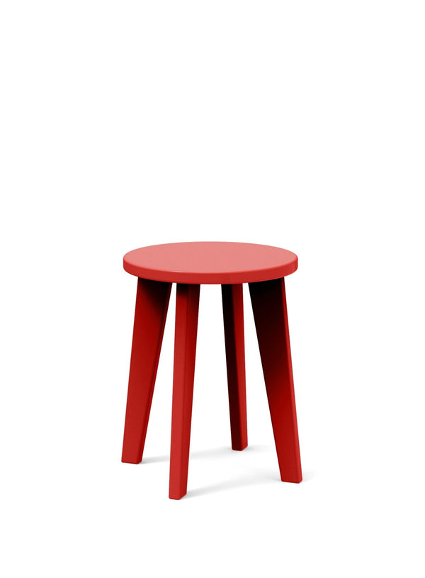 Norm Dining Stool - Loll Designs - Outdoor Furniture - Apple Red - HORNE