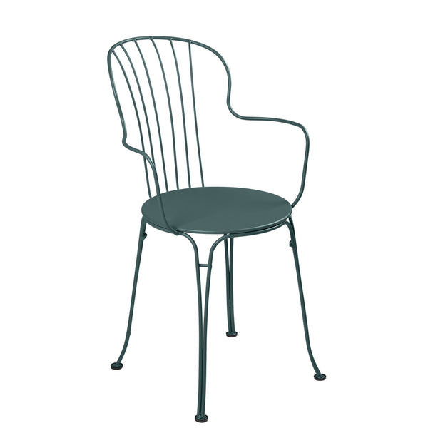 Opera+ Armchair - Set of 2 - Fermob - Outdoor Furniture - Storm Grey - HORNE