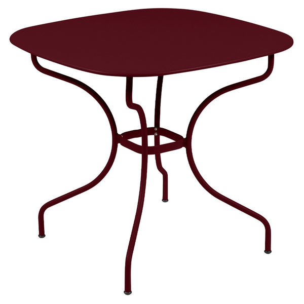 Opera+ Carronde Table 32" x 32" - Fermob - Outdoor Furniture - Black Cherry - HORNE