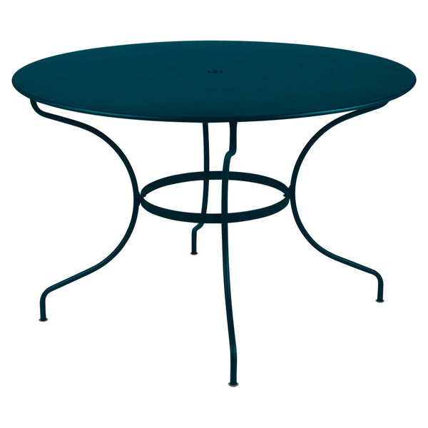 Opera+ Table 46" - Fermob - Outdoor Furniture - Acapulco Blue - HORNE