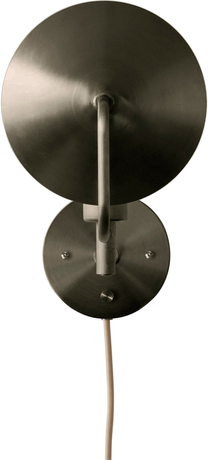 Orbit Sconce - Workstead - Wall Sconces - Plug - In - Brushed Nickel - HORNE