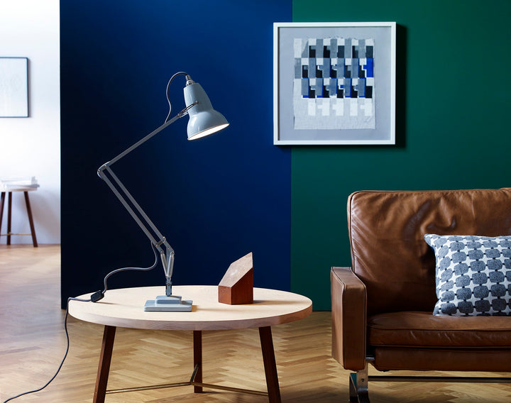 Original 1227 Desk Lamp with Desk Insert - Anglepoise - Table + Task - Bright Chrome - HORNE