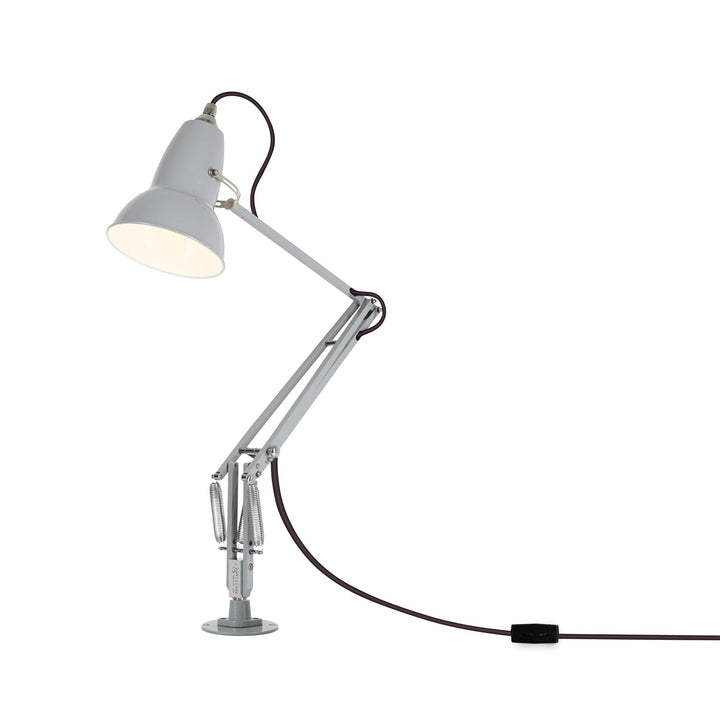Original 1227 Desk Lamp with Desk Insert - Anglepoise - Table + Task - Dove Grey - HORNE