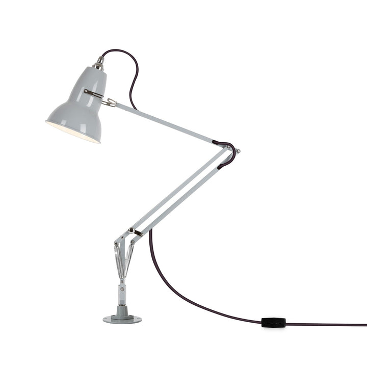 Original 1227 Desk Lamp with Desk Insert - Anglepoise - Table + Task - Jet Black - HORNE
